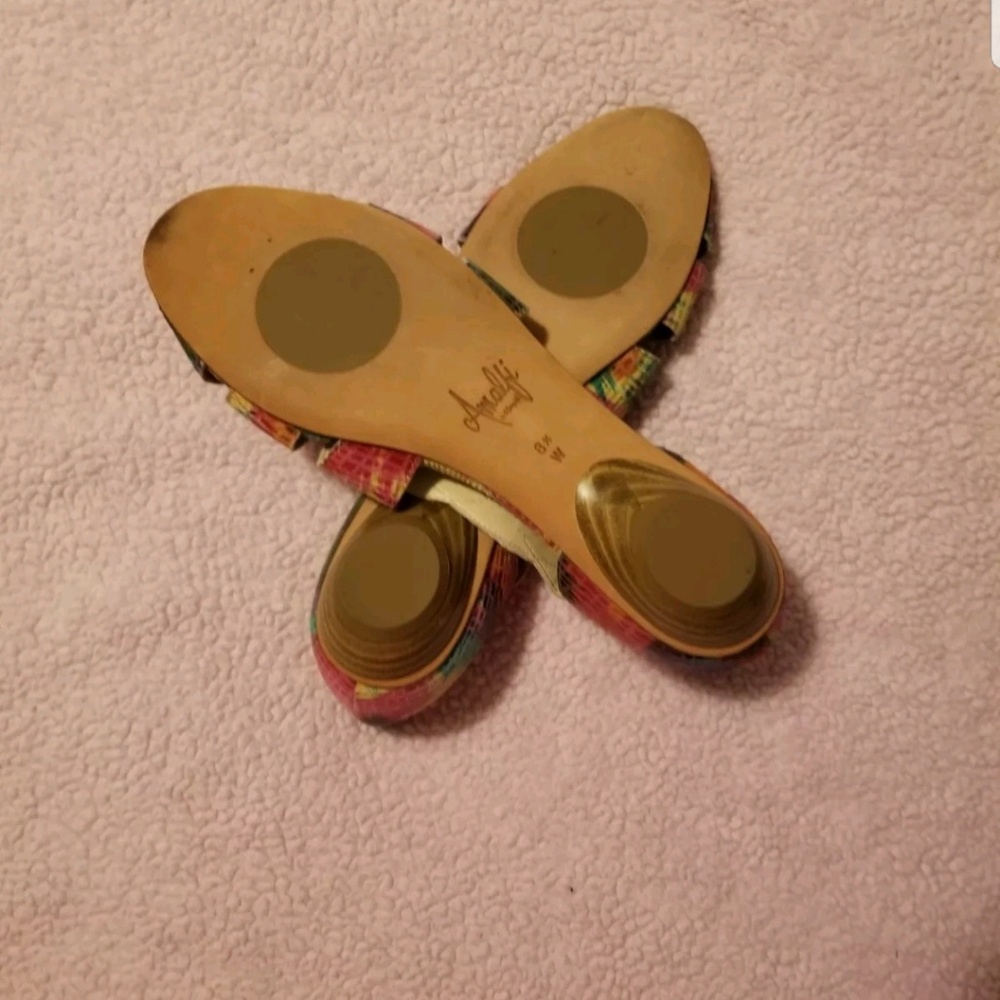 Amalfi by Rangoni Oslo Italian leather flats 8.5W - Picture 5 of 8